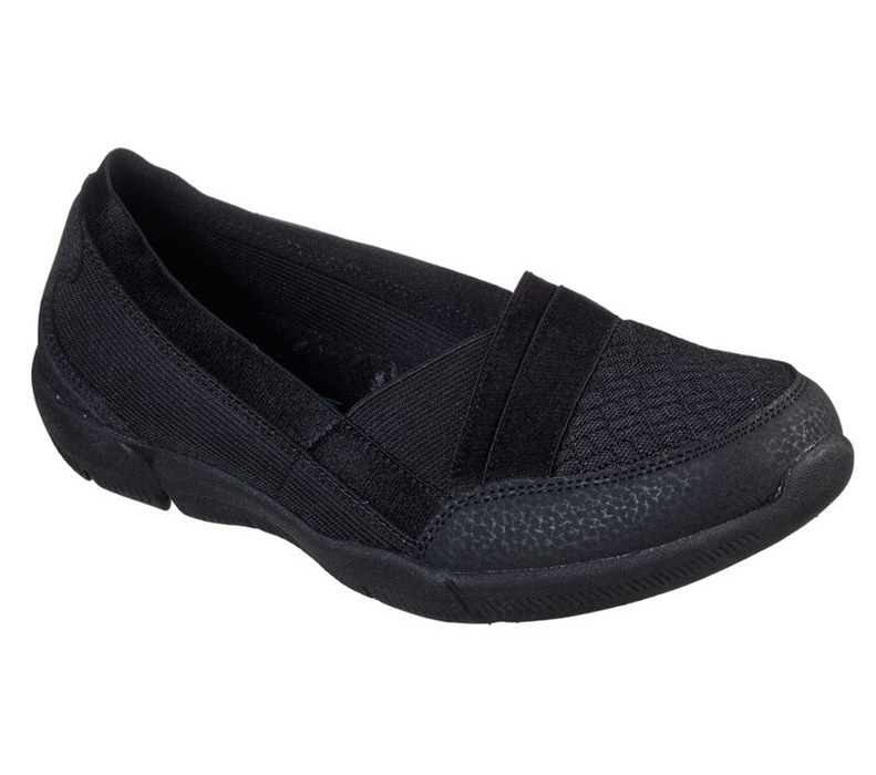 Skechers Dam Svarta Platta Skor - Be-Lux - Daylights - Sverige (MKTSQ-8940)
